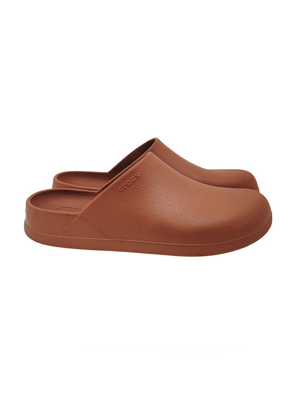 Crocs Dylan Clogs Textured Cognac 10M, 12W